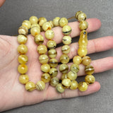 OREO AMBER ROSARY 10,6mm 34,5g