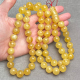 YELLOW AMBER MISBAHA 14,3mm 104,9g