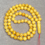 YELLOW AMBER MISBAHA 10,2mm 41,5g