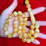 *HONEY WHITE AMBER MISBAHA 13.6mm 58g