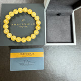 سوار كهرمان أصفر 10.2 ملم 12 جرام