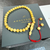 YELLOW BRACELET MISBAHA 5,7mm 4,1g