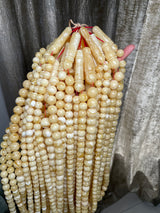 ROYAL WHITE AMBER MISBAHA 10-15mm