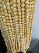 TIGER WHITE AMBER MISBAHA 10-14mm