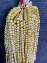 HONEY WHITE AMBER MISBAHA 10-14mm