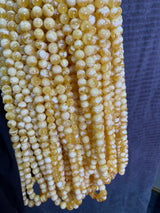 HONEY WHITE AMBER MISBAHA 10-14mm