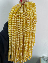 HONEY WHITE AMBER MISBAHA 10-14mm