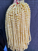 WHITE TIGER AMBER MISBAHA 10-14mm