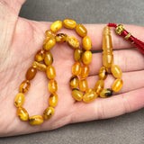 ANTIQUE AMBER MISBAHA 6,6x10,4mm 11,9g