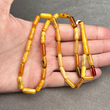 ANTIQUE AMBER MISBAHA 5x14,4mm 10,5g