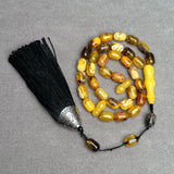 ANTIQUE AMBER MISBAHA 7,5x11,7mm 21,7g