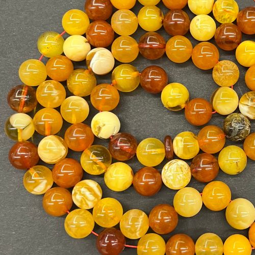 ANTIQUE AMBER ROSARY 10,5mm [0103402]